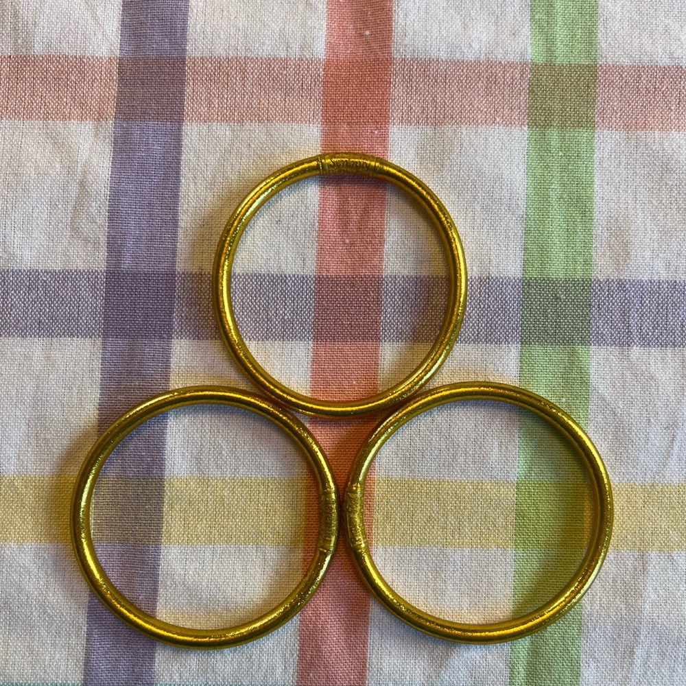 BudhaGirl Gold Bangles Set of 3
